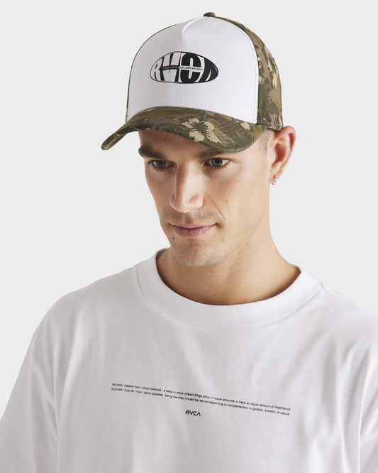 RVCA MENS DOME PINCHED SNAPBACK CAP