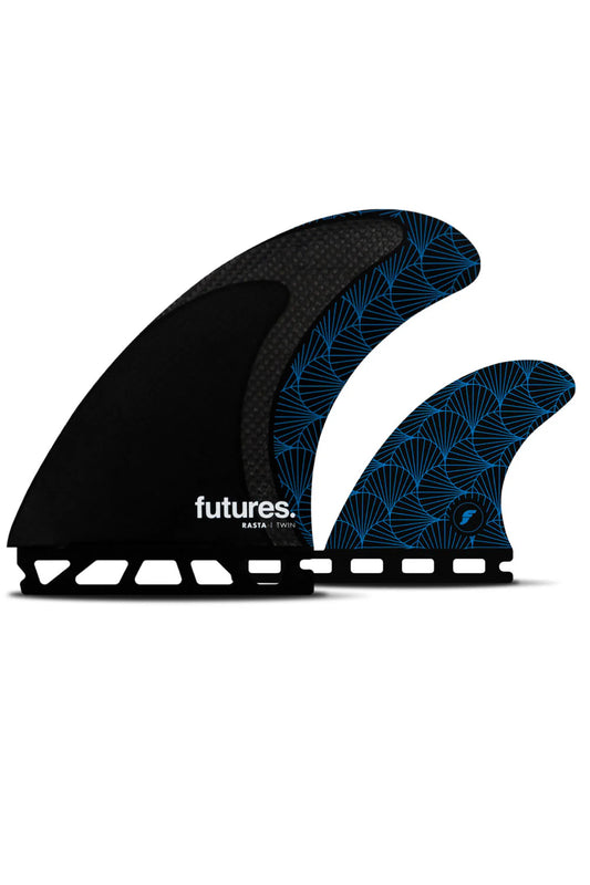 Futures Fins Rasta Twin + 1 Fin Set