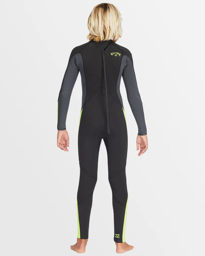 Billabong Boys 8-16 3/2mm Absolute Back Zip GBS Wetsuit
