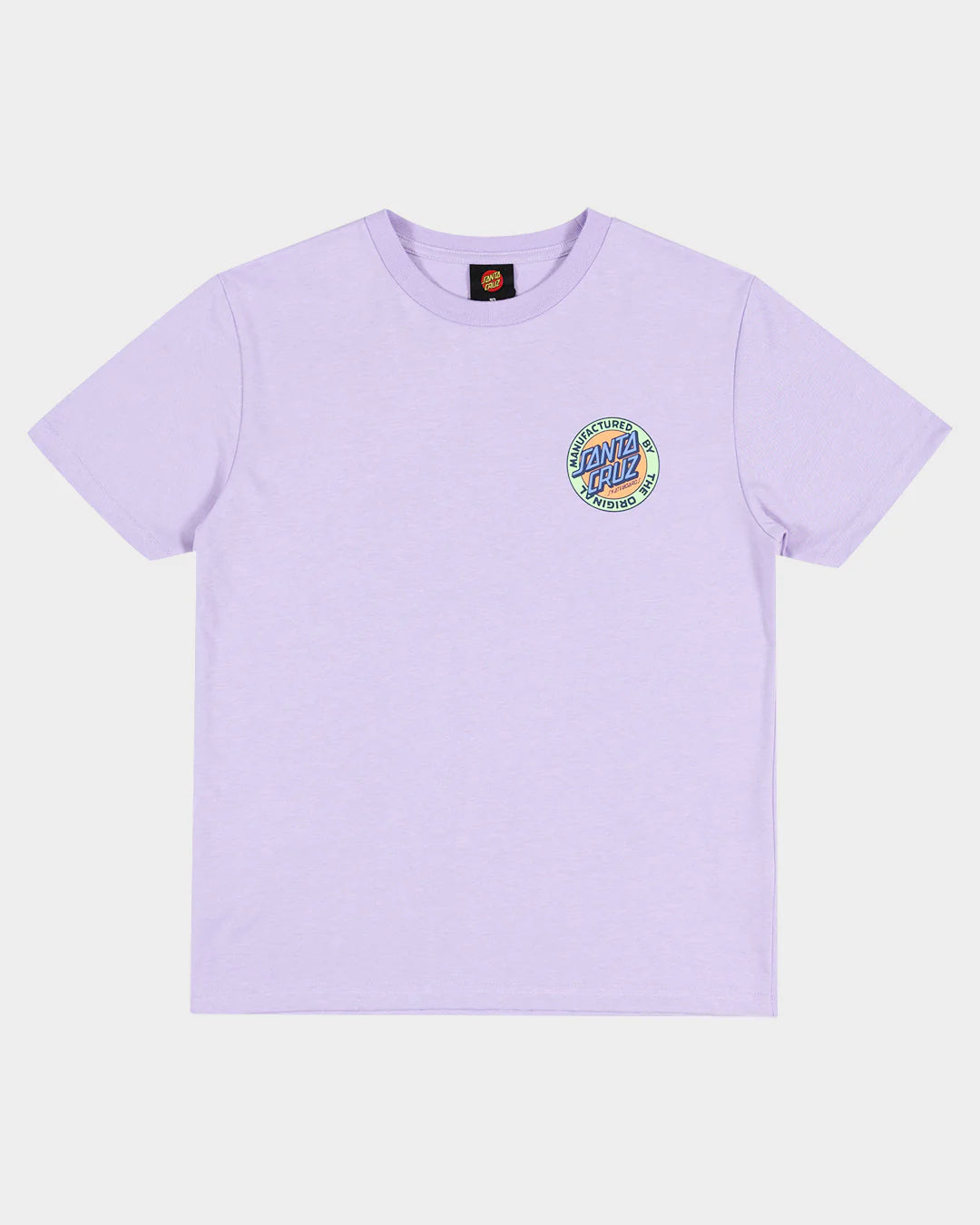 Santa Cruz MFG Retro Dot Reverse Girls T-shirt Lavender