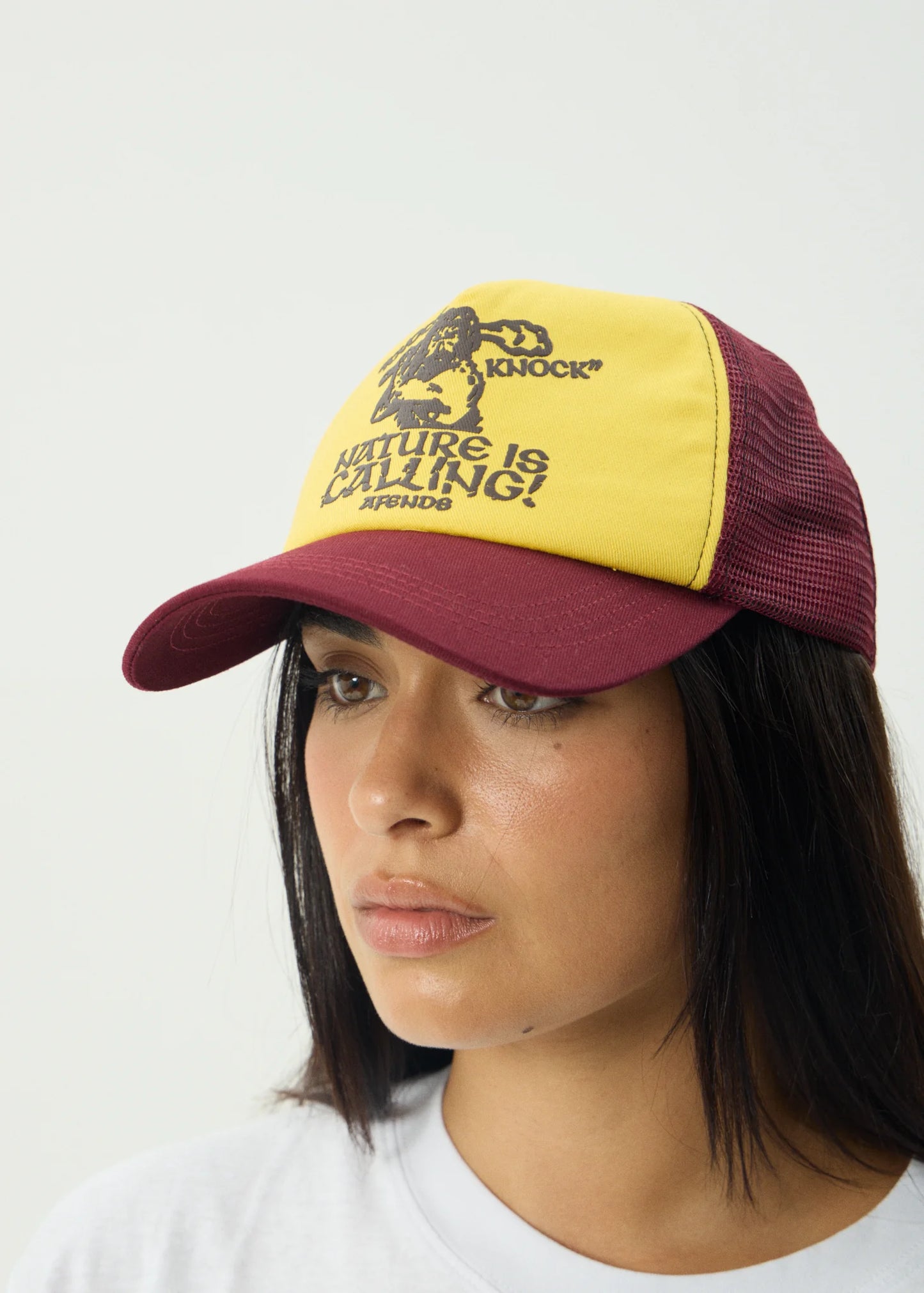 AFENDS KNOCK KNOCK - TRUCKER CAP