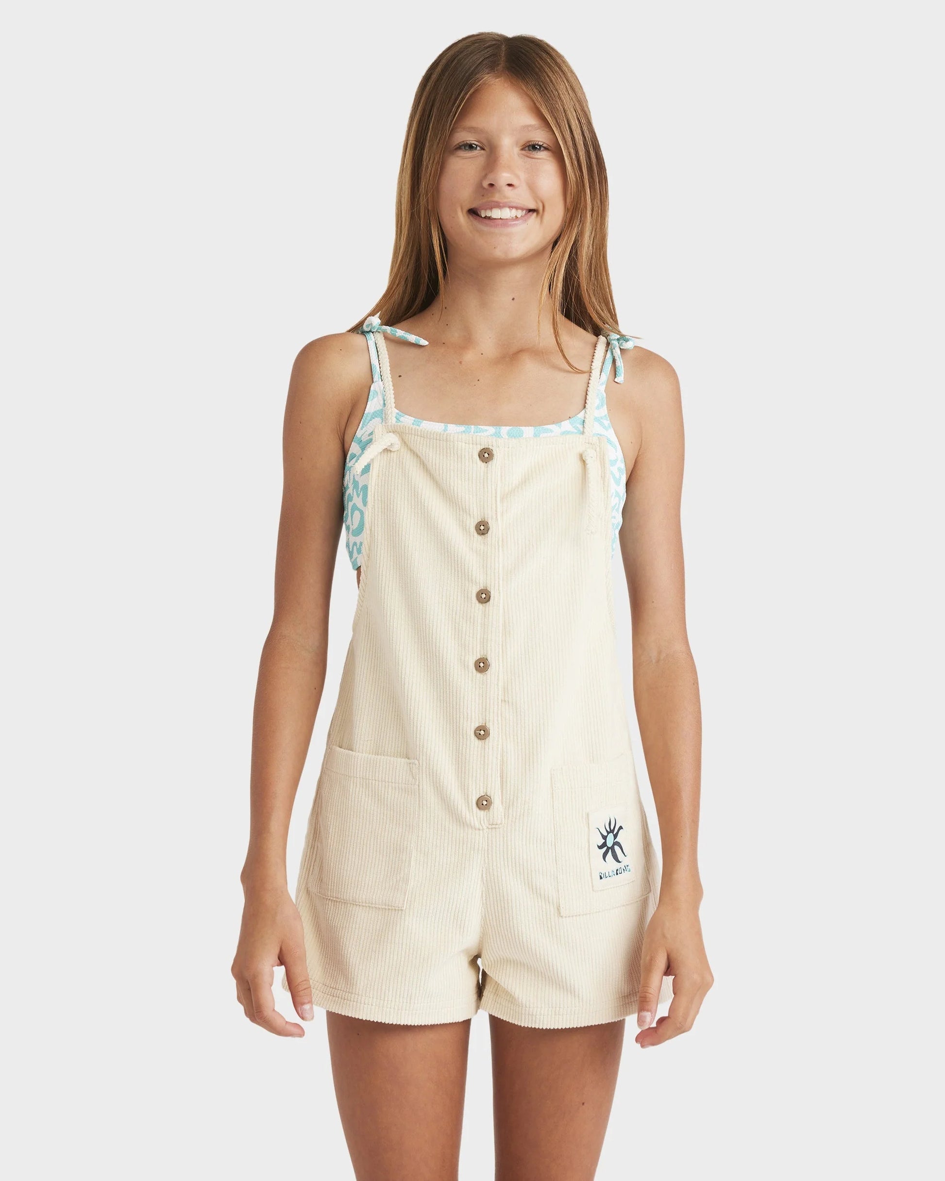 Billabong Girls 6-16 Wave Watch Jr Playsuit - essential surf and skate