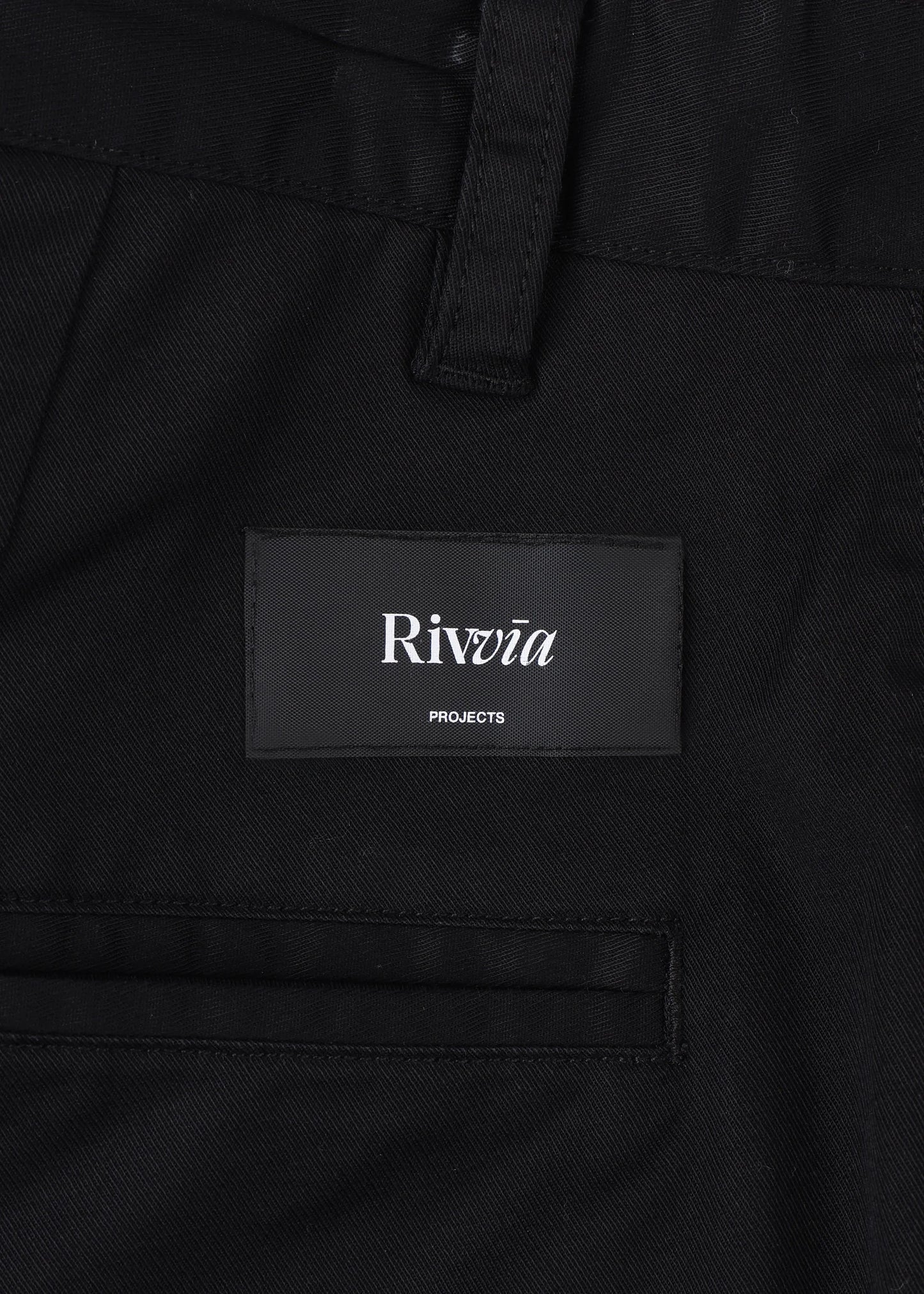 RIVVIA JW CHINO SHORT: BLACK - essential surf and skate