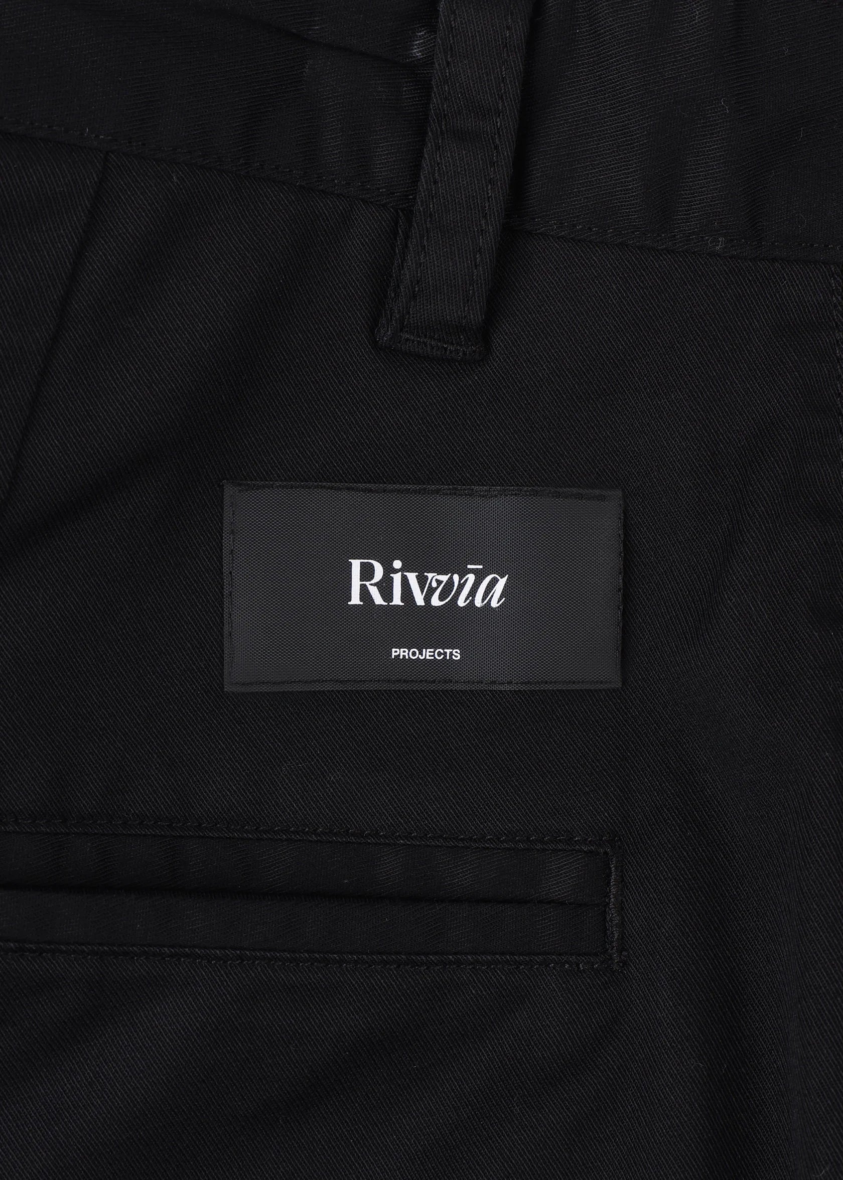 RIVVIA JW CHINO SHORT: BLACK - essential surf and skate