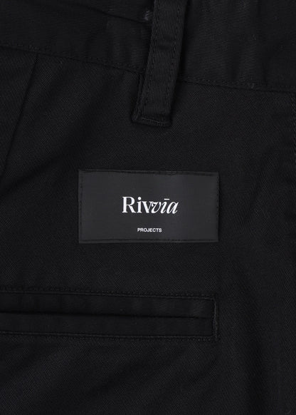 RIVVIA JW CHINO SHORT: BLACK - essential surf and skate