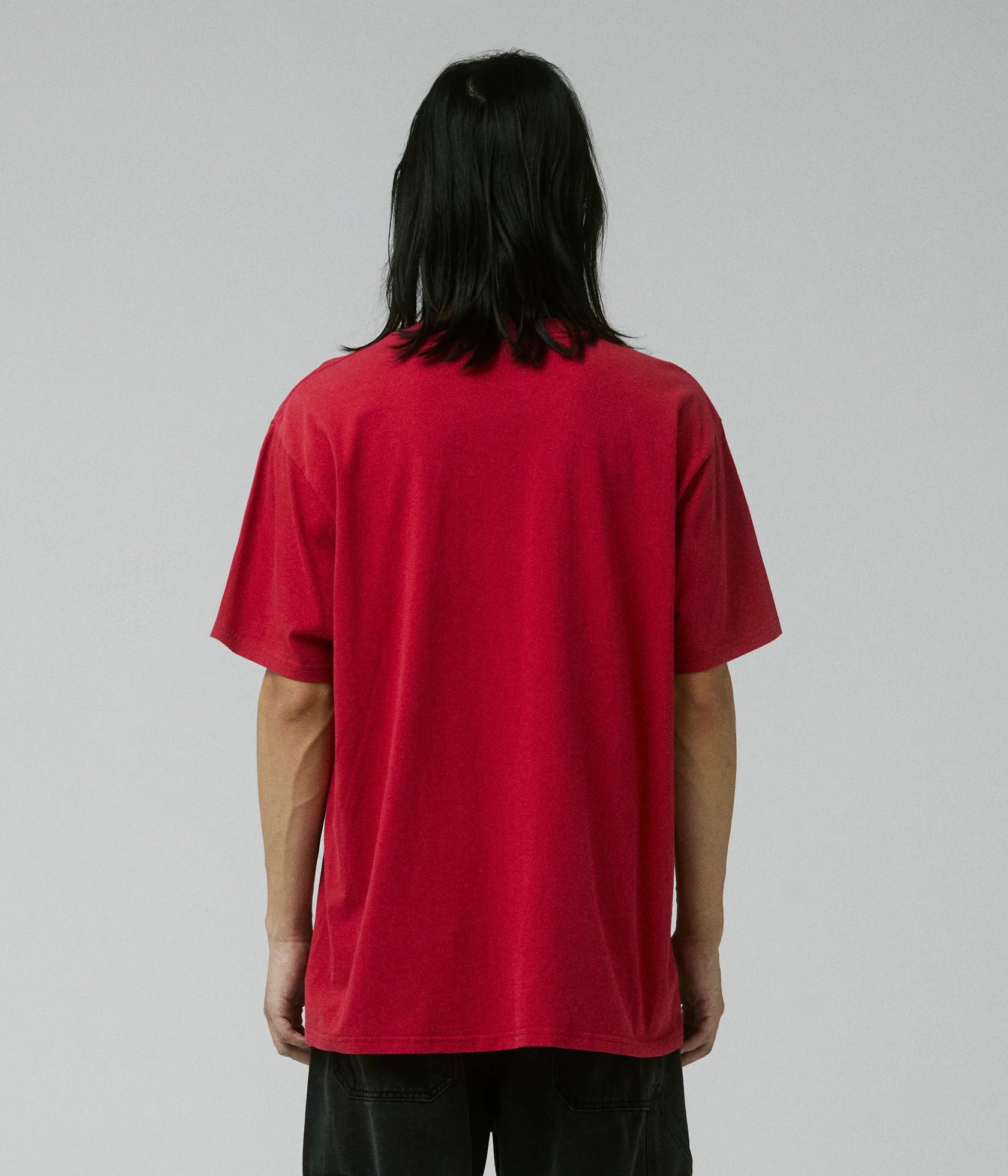 FORMER WEEPING ORGAN OF SIGHT T-SHIRT // WASHED RED - essential surf and skate