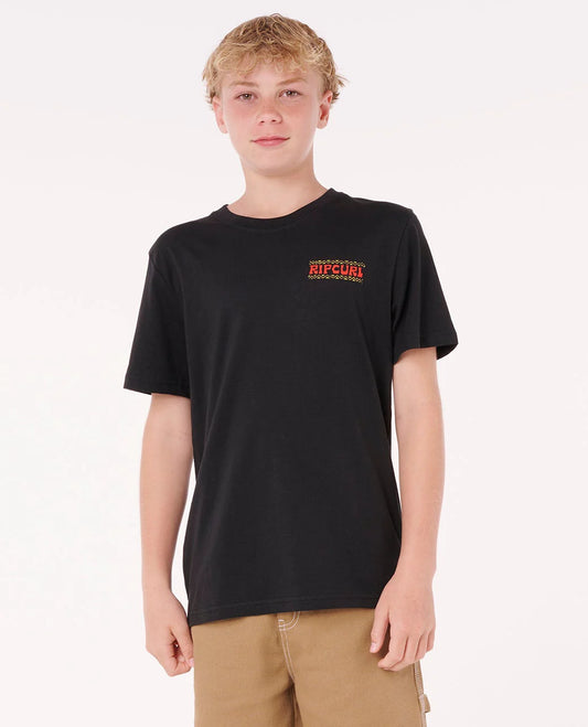 RIP CURL SHREDDING TEE - KIDS - essential surf and skate