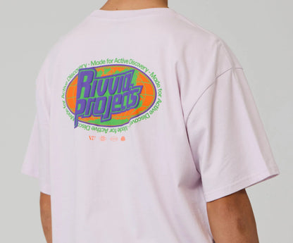 RIVVIA GLOBAL DISCOVERY T-SHIRT : LAVENDER