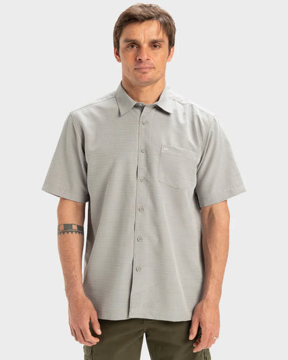 Quiksilver Mens Waterman Centinela Premium Anti-Wrinkle Shirt