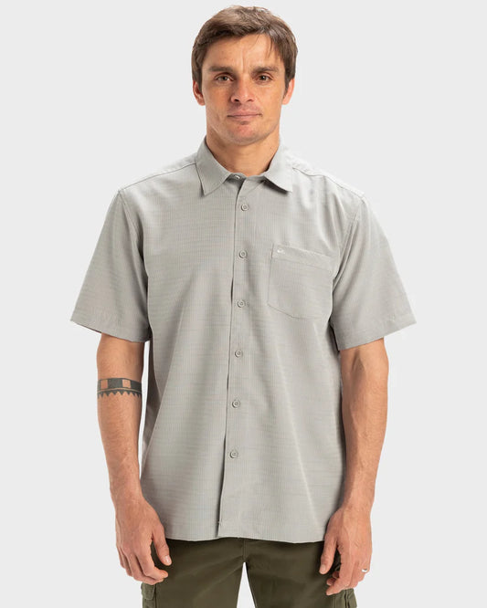 Quiksilver Mens Waterman Centinela Premium Anti-Wrinkle Shirt