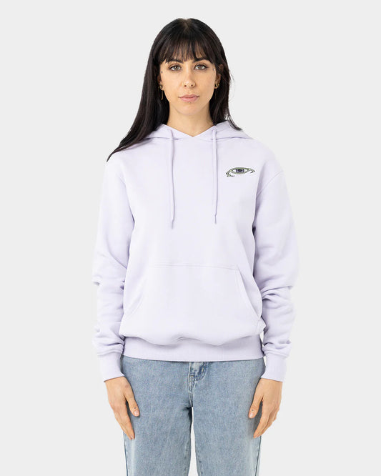 Santa Cruz Trip Dot Eye Womens Pullover Hoodie Lavender