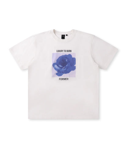 FORMER ANOTHER FLOWER T-SHIRT // OYSTER - essential surf and skate