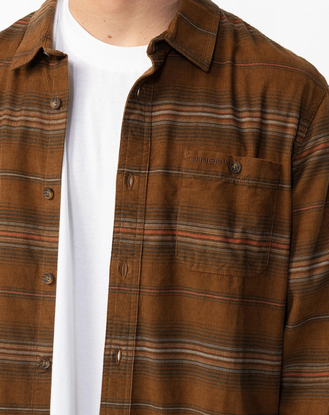 O’NEILL MEN'S CARUSO STRIPE CORDS - DACHSHUND - essential surf and skate
