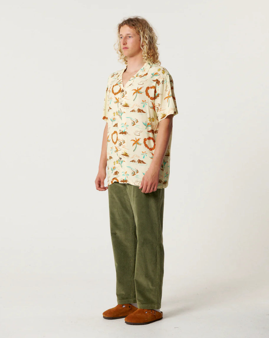Critical Slide Islands Resort Shirt - Butter - essential surf and skate