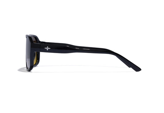 RITUAL VISION: THE EXECUTIVE - POLISHED BLACK / AMBER FADE POLARISED