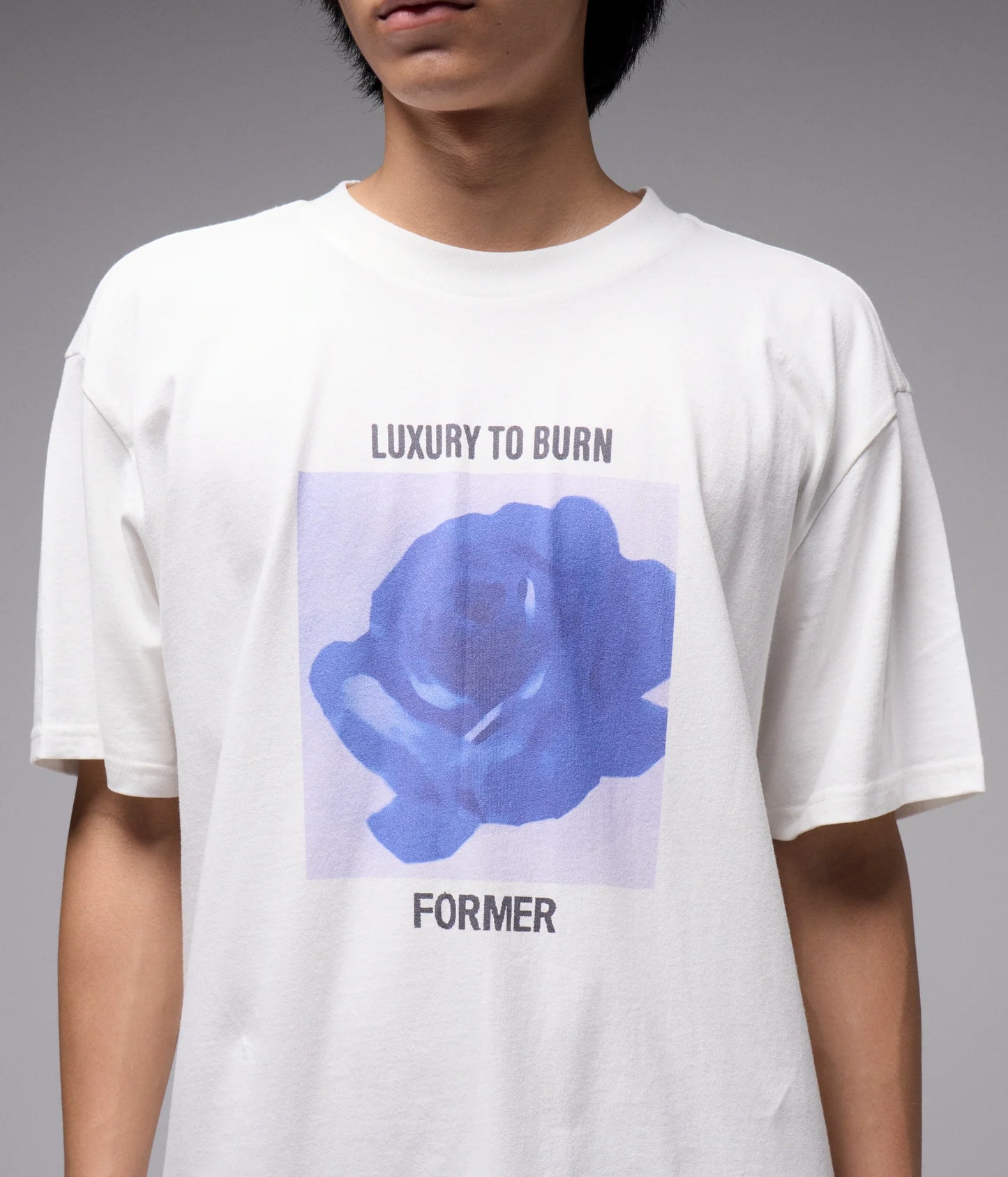 FORMER ANOTHER FLOWER T-SHIRT // OYSTER - essential surf and skate