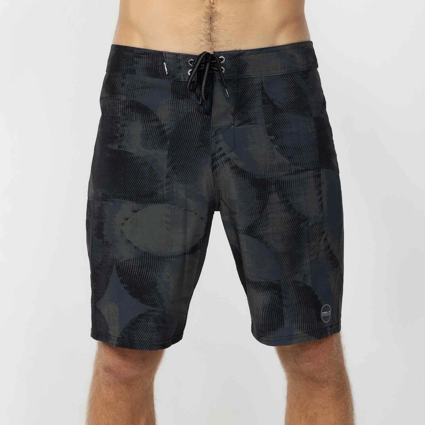 O’NEILL HYPERFREAK TECH TRVLR ENDURO 19" BOARDSHORT - ARMY - essential surf and skate