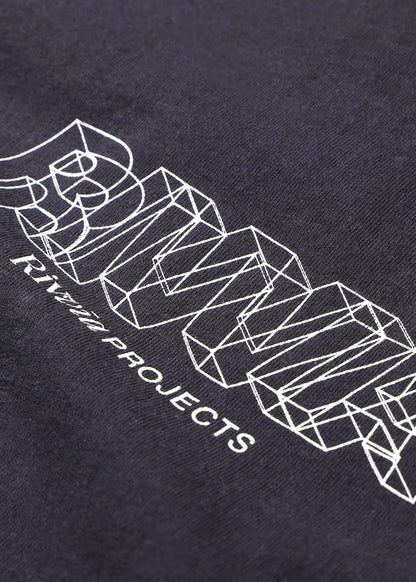 RIVVIA GRID T-SHIRT - essential surf and skate