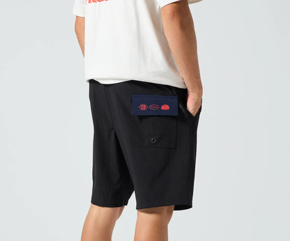RIVVIA DAILY RIDE WORLD SERIES SHORT : BLACK/BLUE
