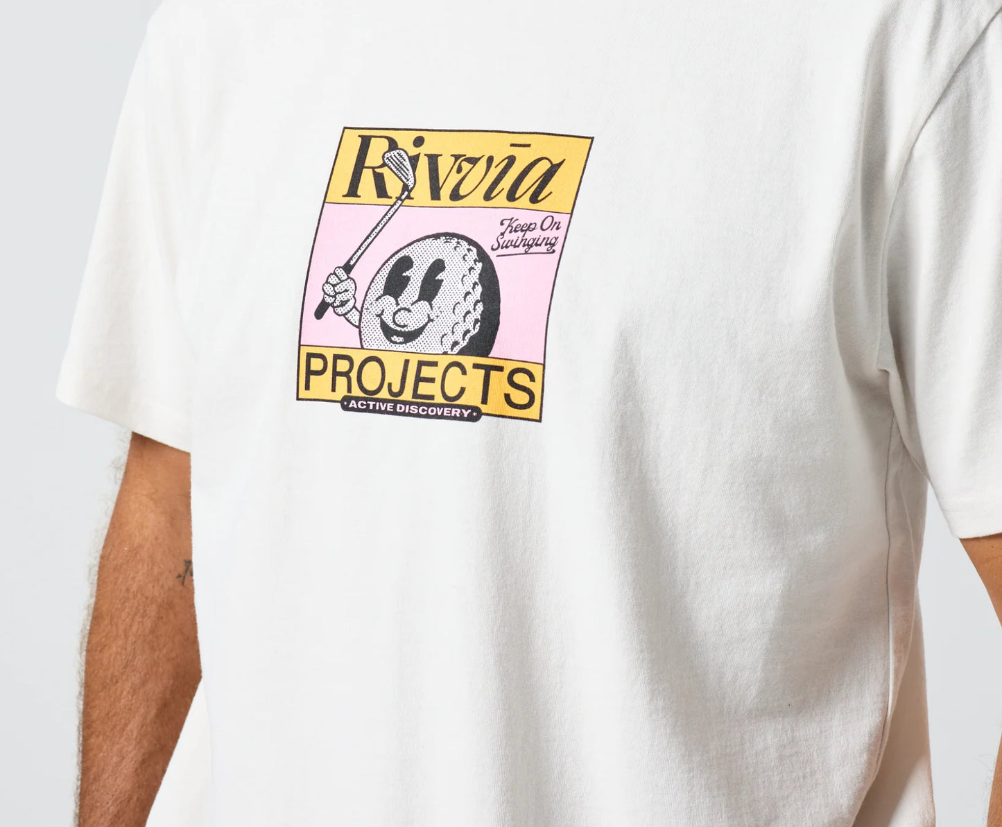 RIVVIA YOUR BUDDY T-SHIRT : BONE