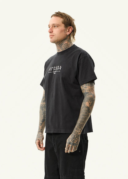 AFENDS SPINAL - BOXY TEE