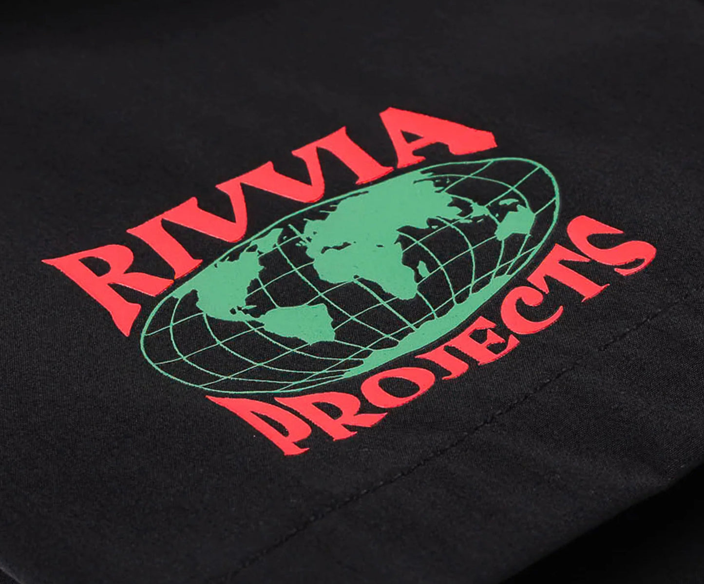 RIVVIA DAILY RIDE WORLD SERIES SHORT : BLACK/BLUE