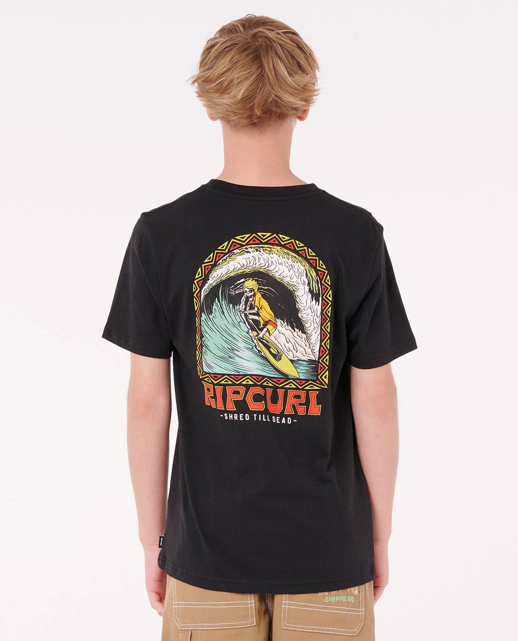 RIP CURL SHREDDING TEE - KIDS - essential surf and skate