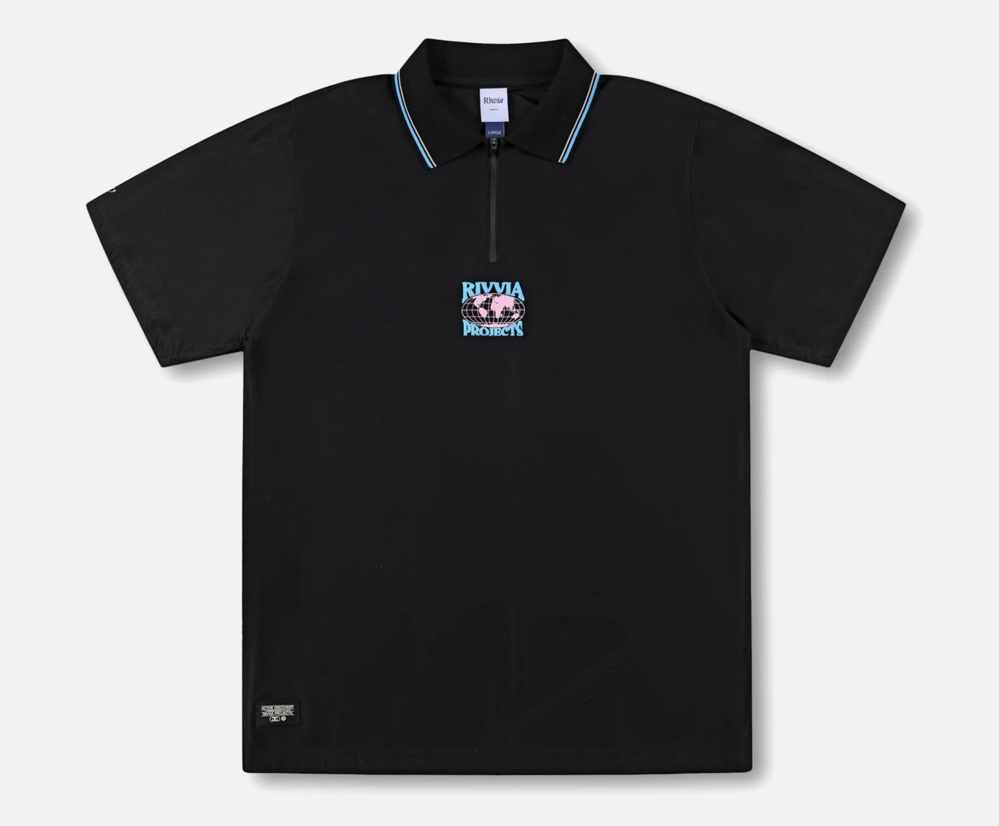 RIVVIA WORLD SERIES POLO : BLACK
