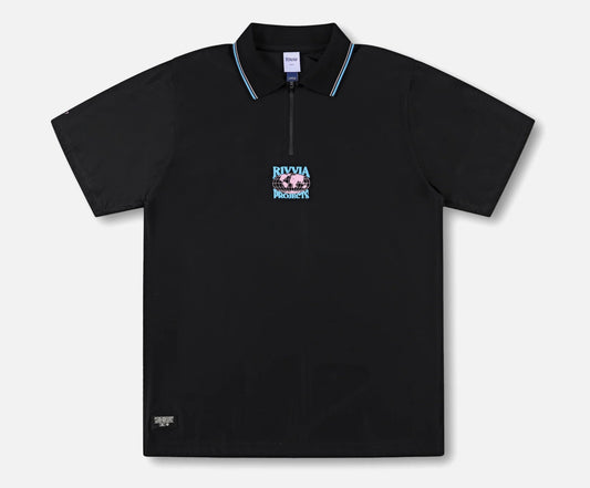 RIVVIA WORLD SERIES POLO : BLACK