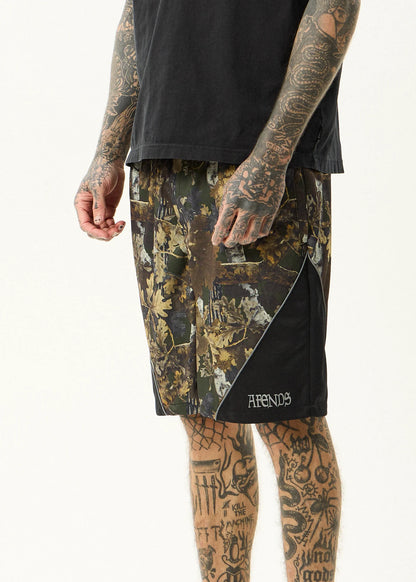 AFENDS FIND ME - PANELLED SHORT 20"