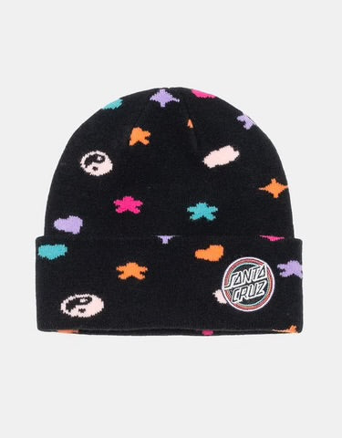 Santa Cruz Bow Dot Patch Beanie