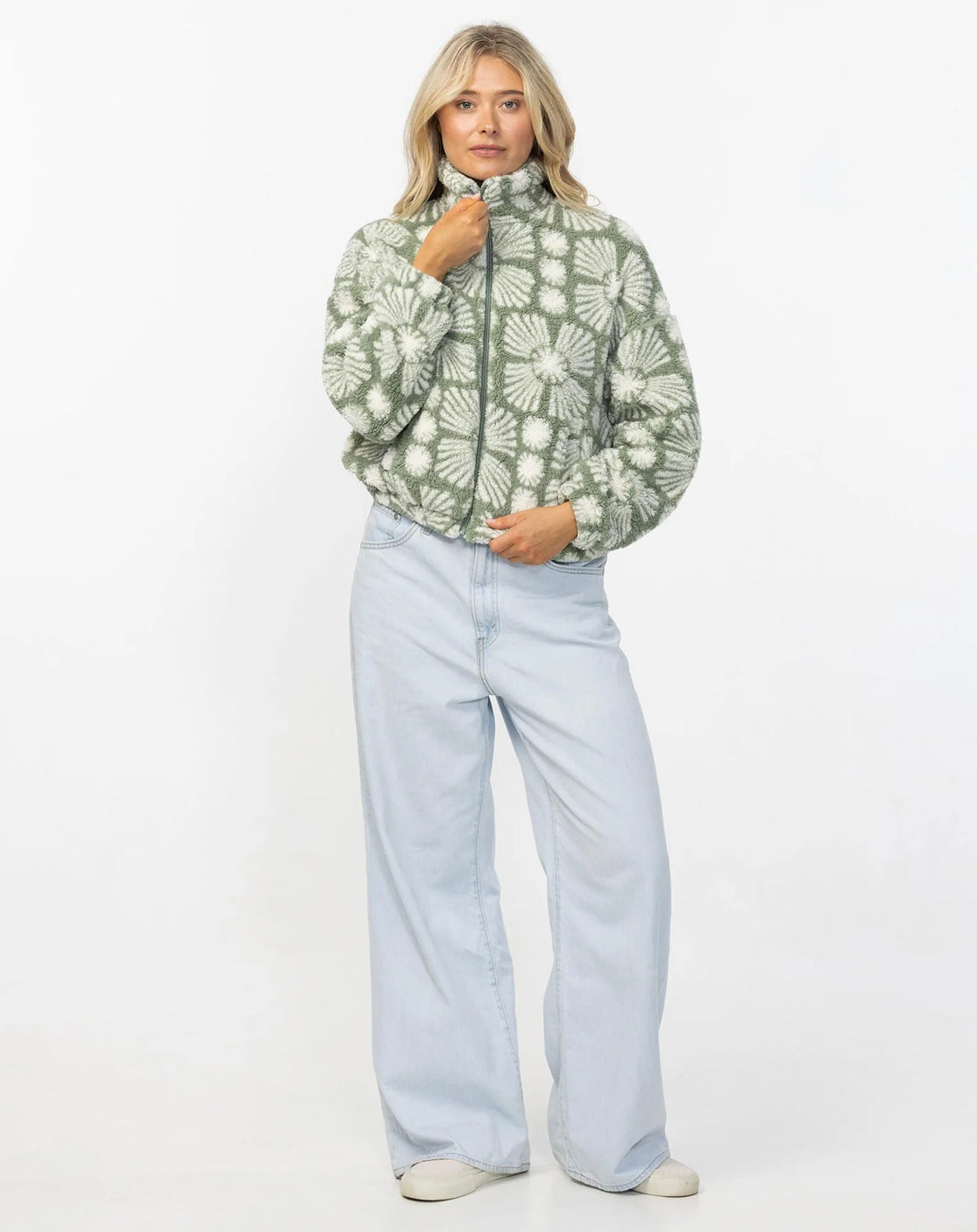 O’NEILL WOMEN'S CORDIN PRINTED JACKET - SEA SPRAY - essential surf and skate