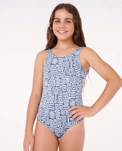 RIP CURL SUNSET LUAU ONE PIECE - KIDS