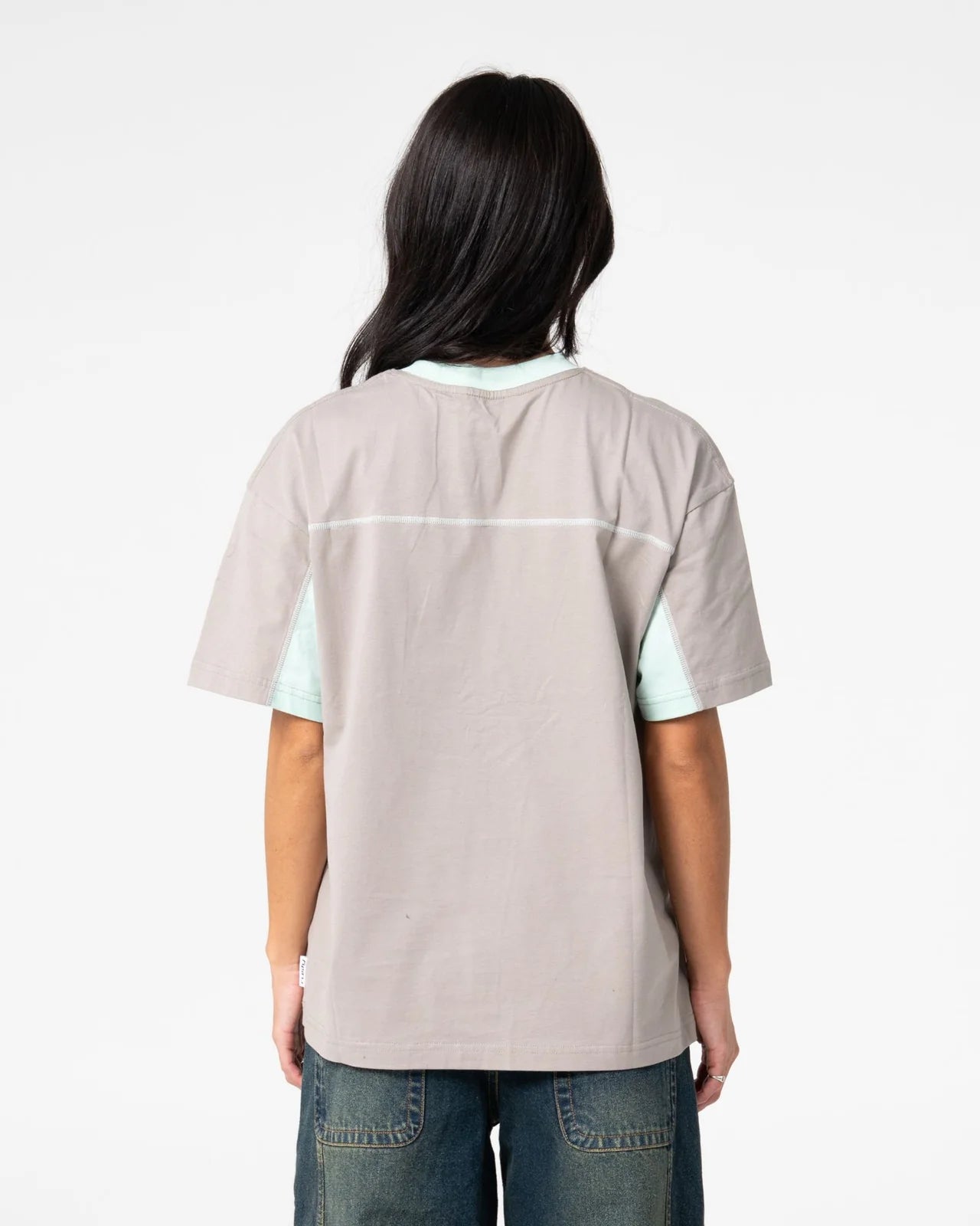 Rusty Cyberwaves Oversized Tee