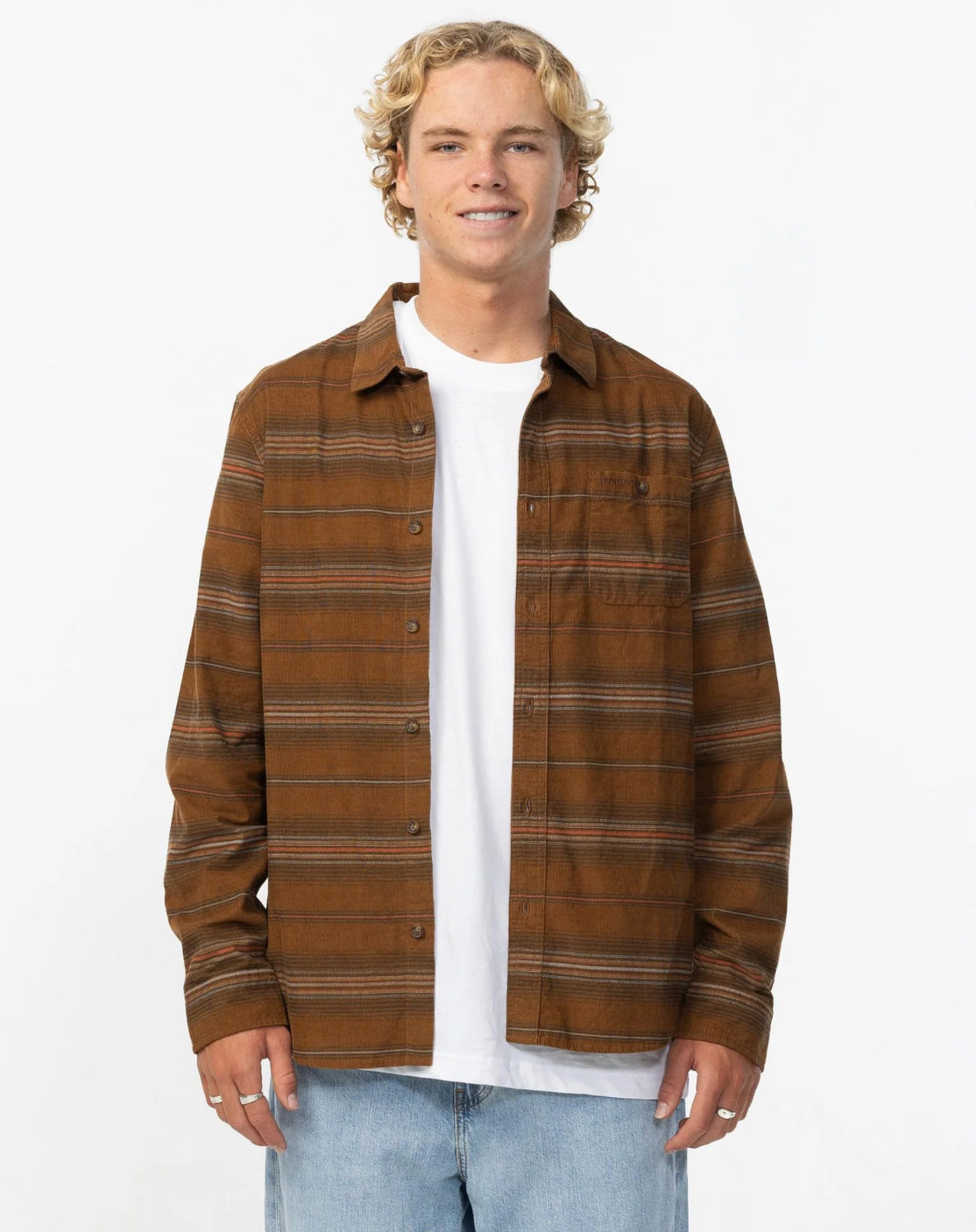 O’NEILL MEN'S CARUSO STRIPE CORDS - DACHSHUND - essential surf and skate