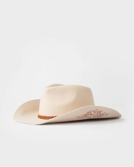 Rusty Dixie Felt Hat - essential surf and skate