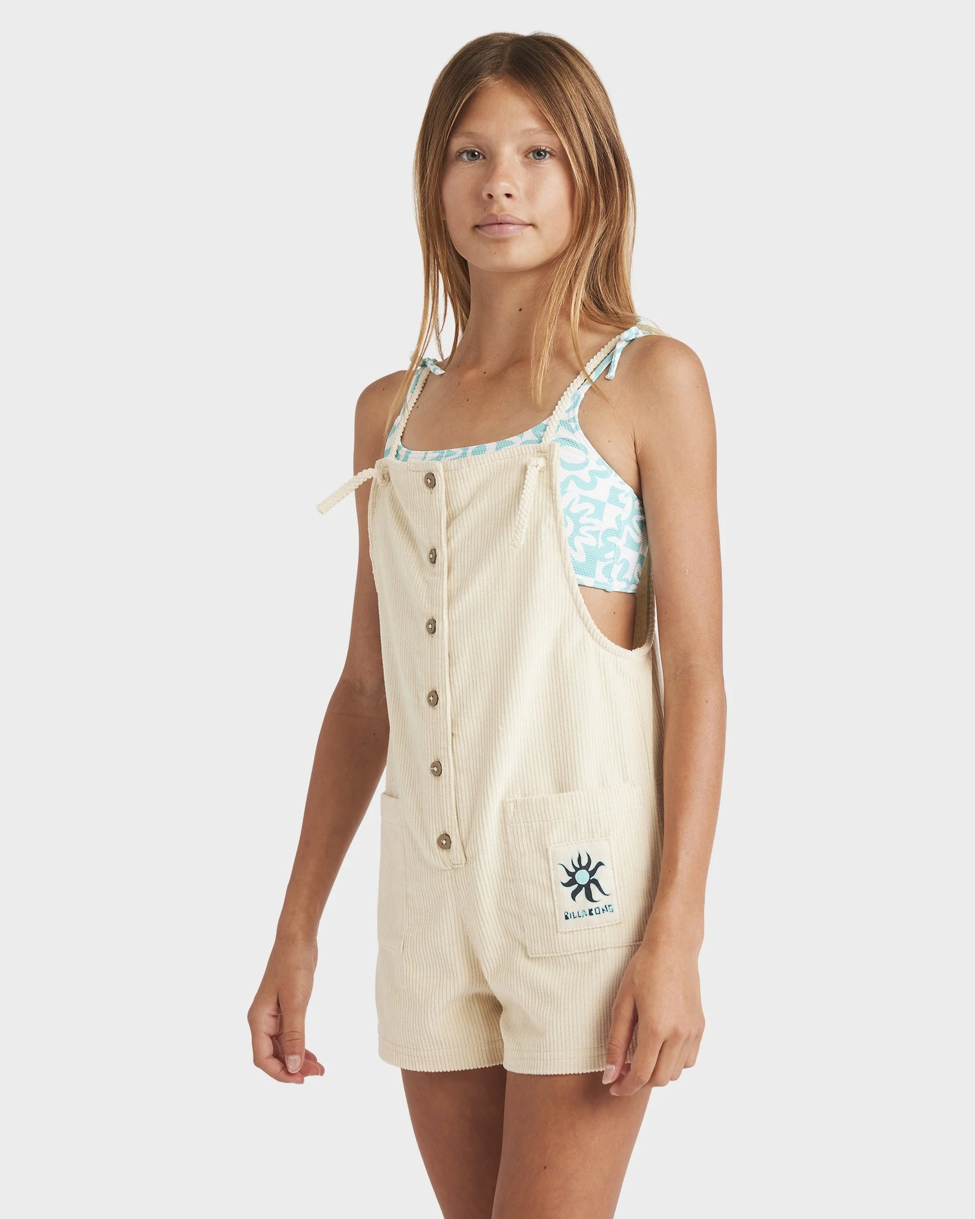 Billabong Girls 6-16 Wave Watch Jr Playsuit - essential surf and skate