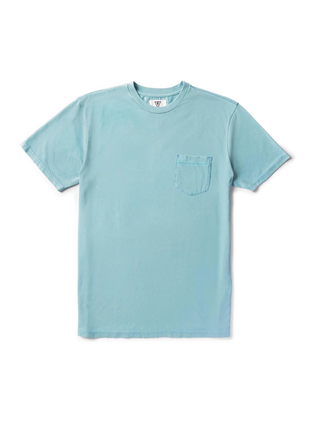 Vissla Solid Sets Cosmic Ss Pkt Tee - Vintage Blue