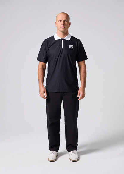 RIVVIA HAPPY GLOBE POLO : BLACK
