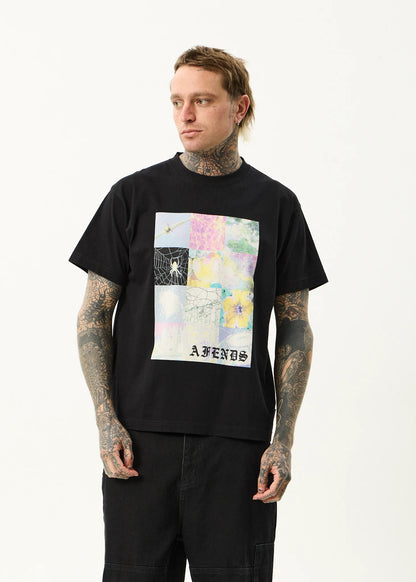 AFENDS SADWORLD - HEAVYWEIGHT BOXY TEE