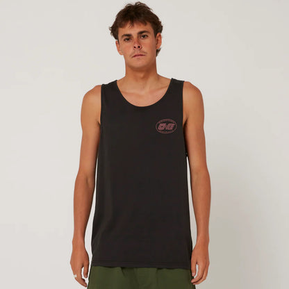 OCEAN + EARTH WASHED OVAL HERITAGE TANK - essential surf and skate