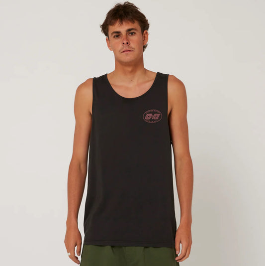 OCEAN + EARTH WASHED OVAL HERITAGE TANK - essential surf and skate