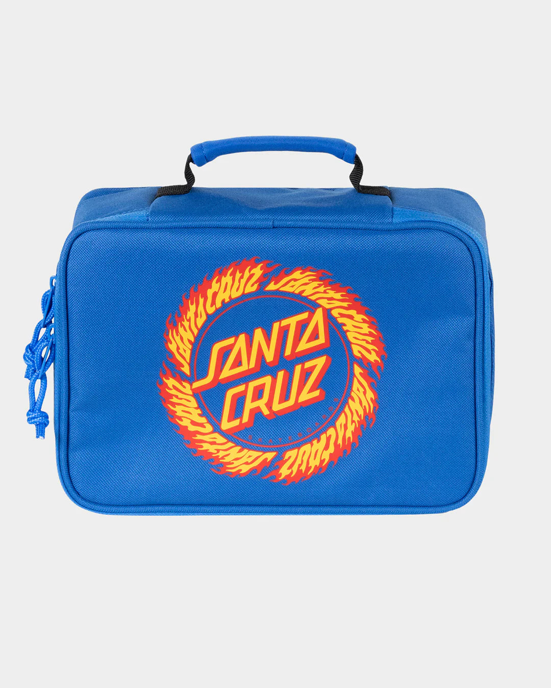 Santa Cruz Flame Ringed Dot Boys Lunch Box Blue