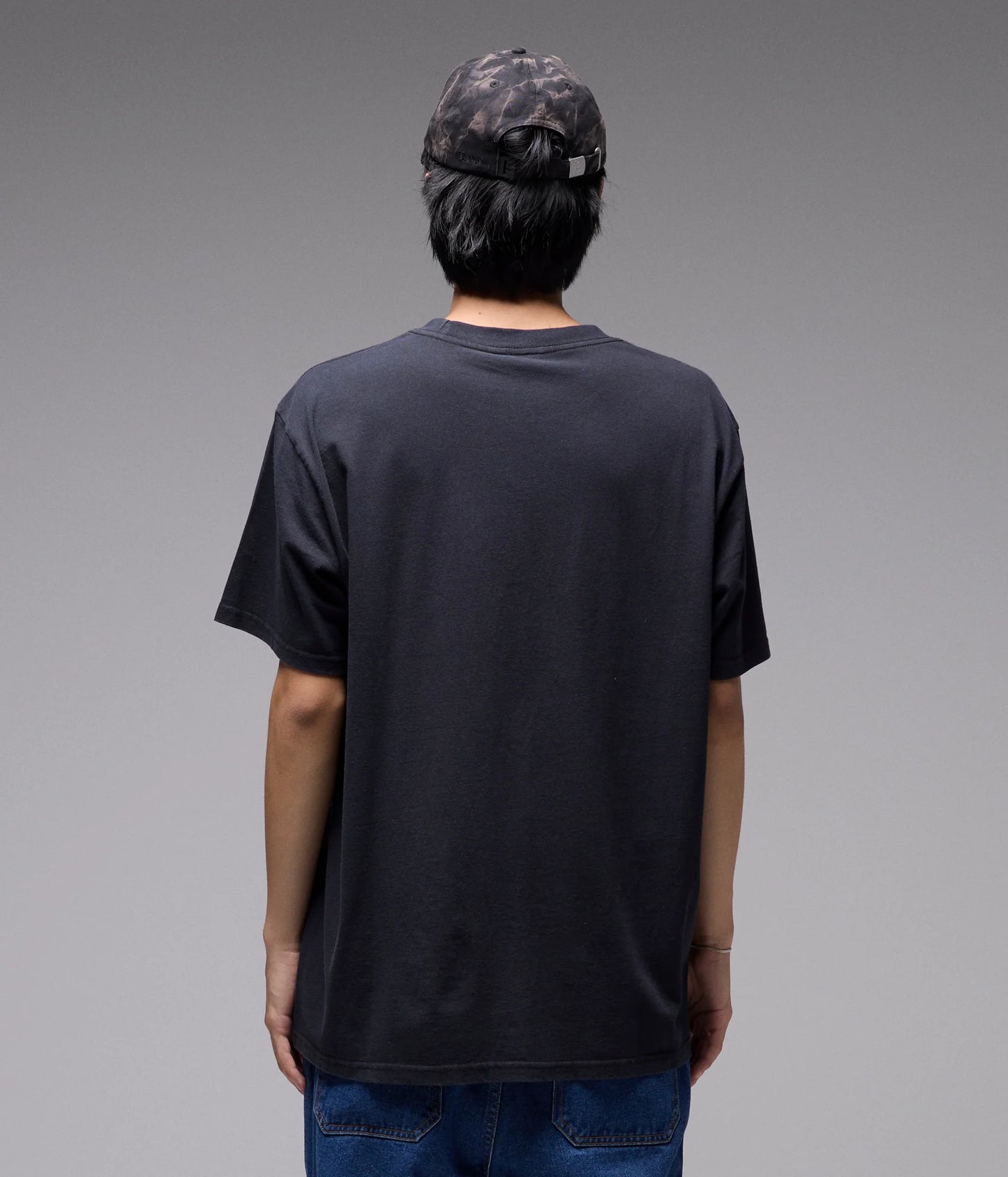 FORMER SHUNNING T-SHIRT // WASHED BLACK - essential surf and skate