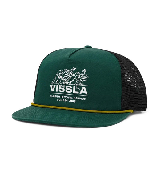 VISSLA DOUBLE SHAKA TRUCKER HAT