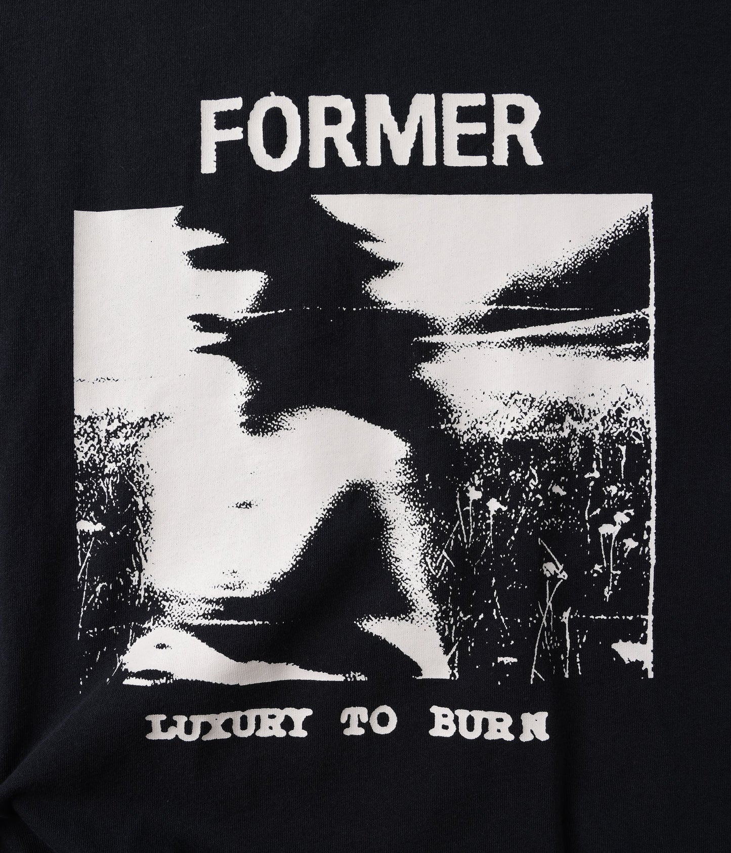 FORMER SHUNNING T-SHIRT // WASHED BLACK - essential surf and skate