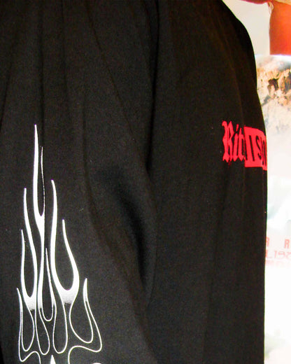 RITUAL VISION FLAME LONG SLEEVE TEE - essential surf and skate