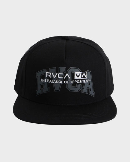 RVCA MENS UNITEXT SNAPBACK CAP