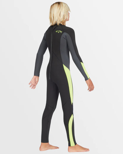 Billabong Boys 8-16 3/2mm Absolute Back Zip GBS Wetsuit