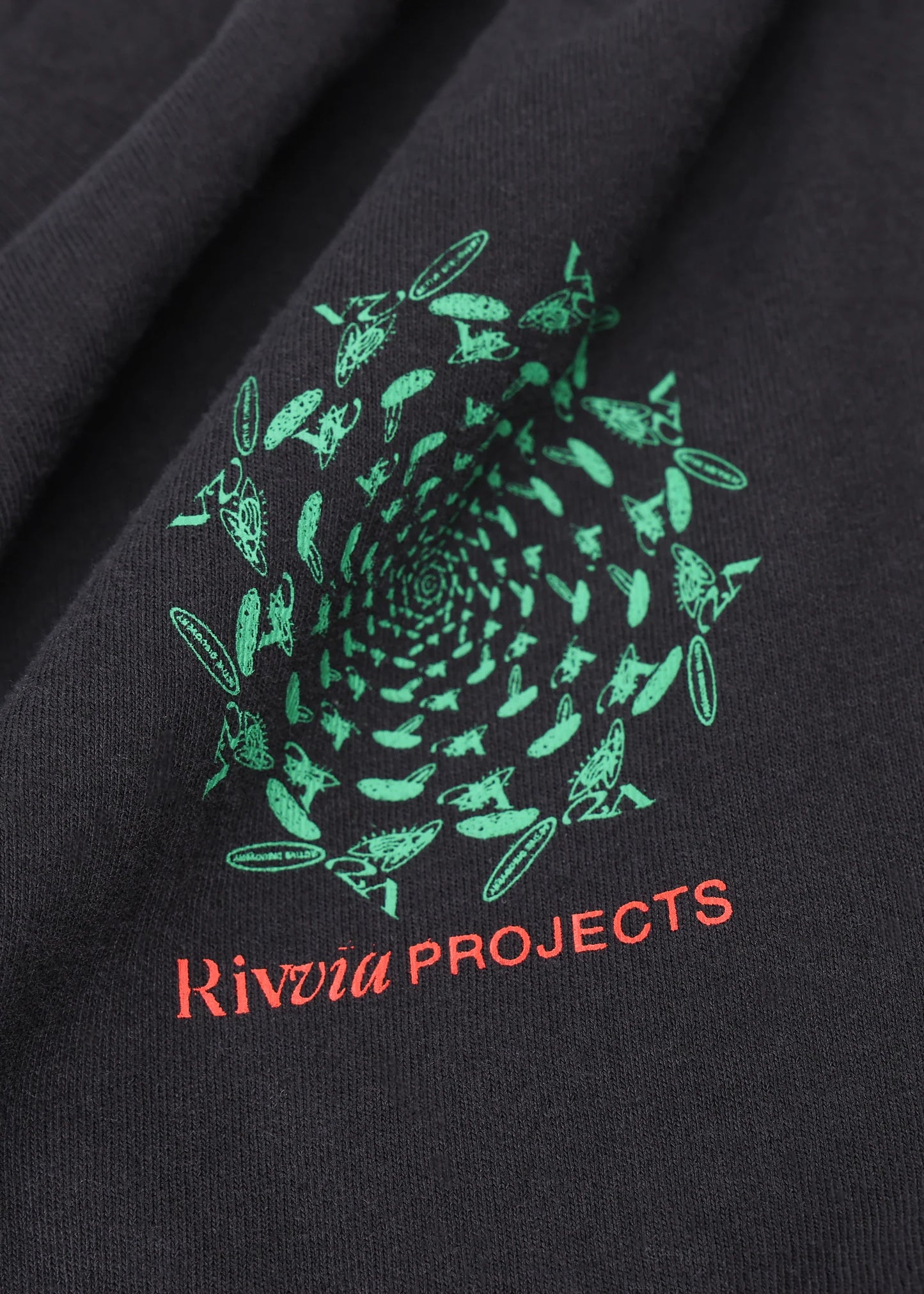 RIVVIA DIMENSION T-SHIRT : PIGMENT BLACK